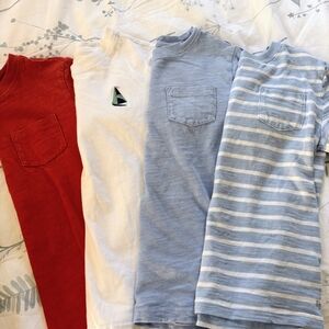 Kids Striped and Solid T-Shirts Set